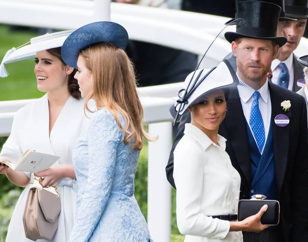 Prens Harry ve Meghan, Prenses Eugenie ve Prenses Beatrice'in Hikayesini Anlatmalarına Yardımcı Olmayı Teklif Etti